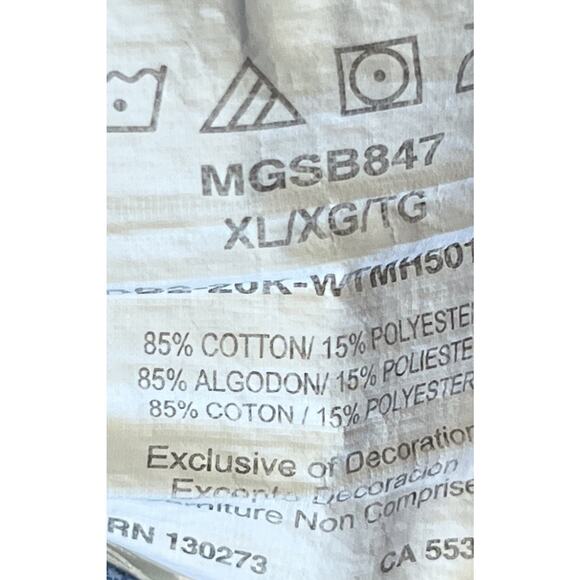 Wrangler George Strait Flip Cuff Sky Blue Plaid Button Down Long Sleeve Shirt XL - Picture 4 of 6